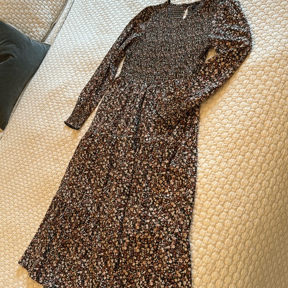 Fall dress with pockets!